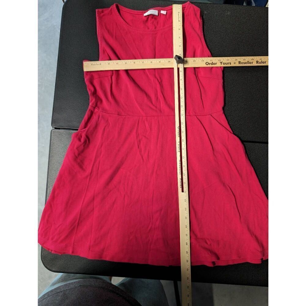 New York & Co. Pink A-Line Dress with Pockets Women's Size Large - Picture 5 of 5